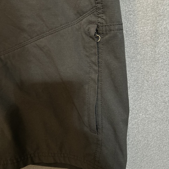 Kuhl Silencr Kargo Shorts Mens 35 Black Hiking Outdoors Stretch Travel Logo - Picture 2 of 10